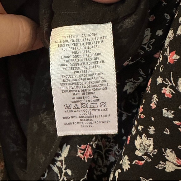 Anthropologie’s Maeve Floral Sleeveless Cottagecore Top Dark Fairy Lace Black - Picture 9 of 12